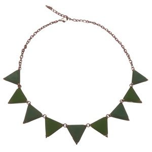 Green Baublebar Statement Necklace